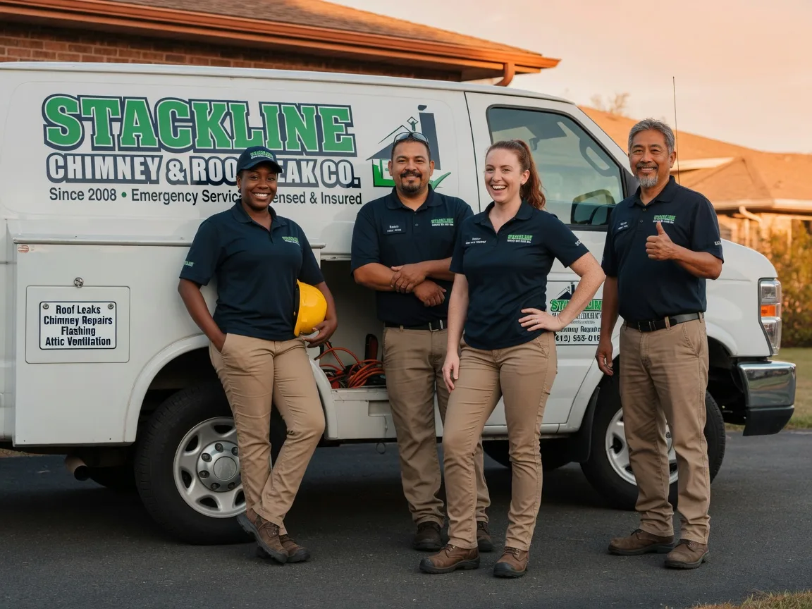 Chimney flashing repair company in Sarahsville, OH